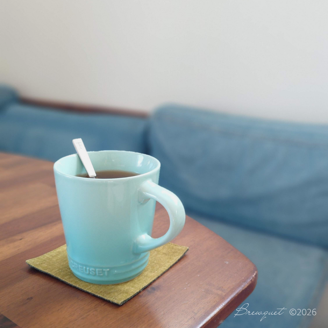 ブログ「Brewquet」のシリーズ「03 紅茶と小さな楽しみ」「#03 午後の仕事は、紅茶で切り替える」のアイキャッチ。